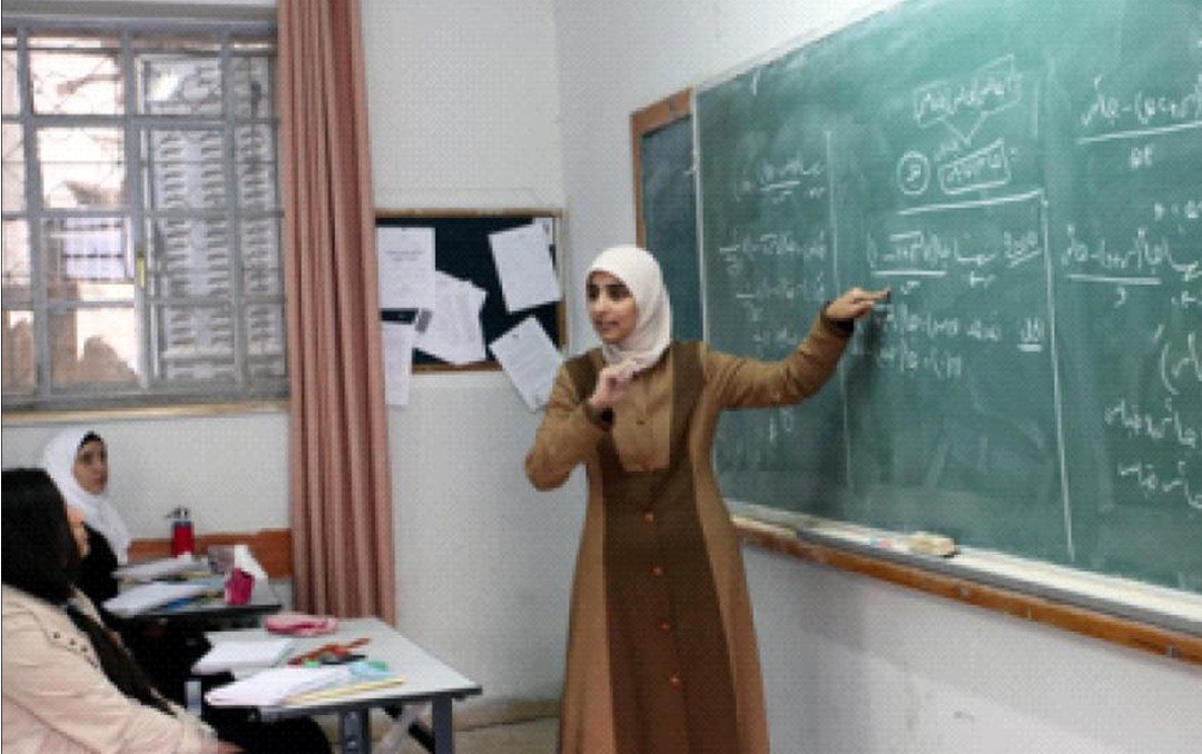 المعلمة عبير قنيبي